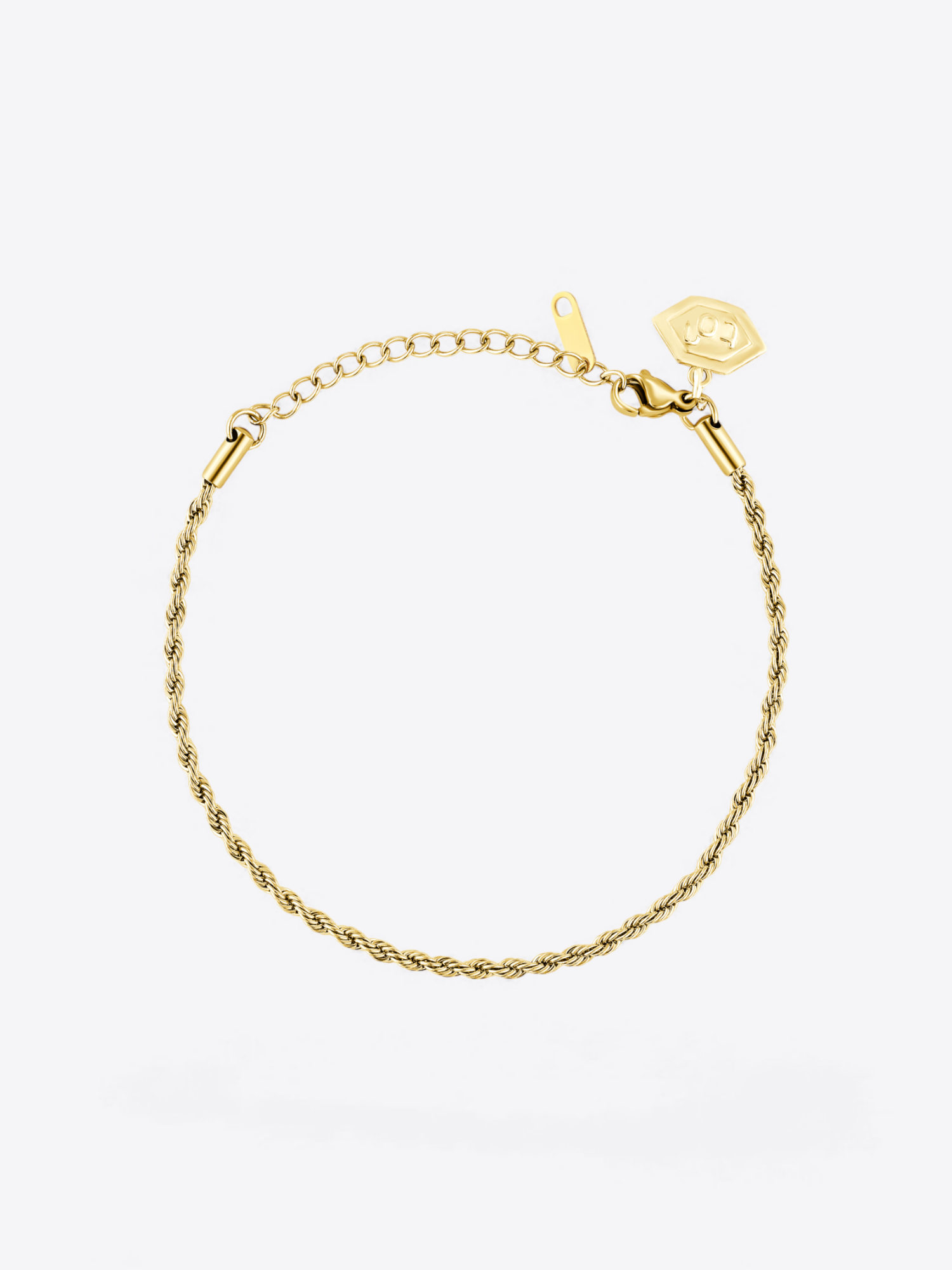 Chloe Zaman Kapsülü Bileklik (316L Paslanmaz Çelik) Gold