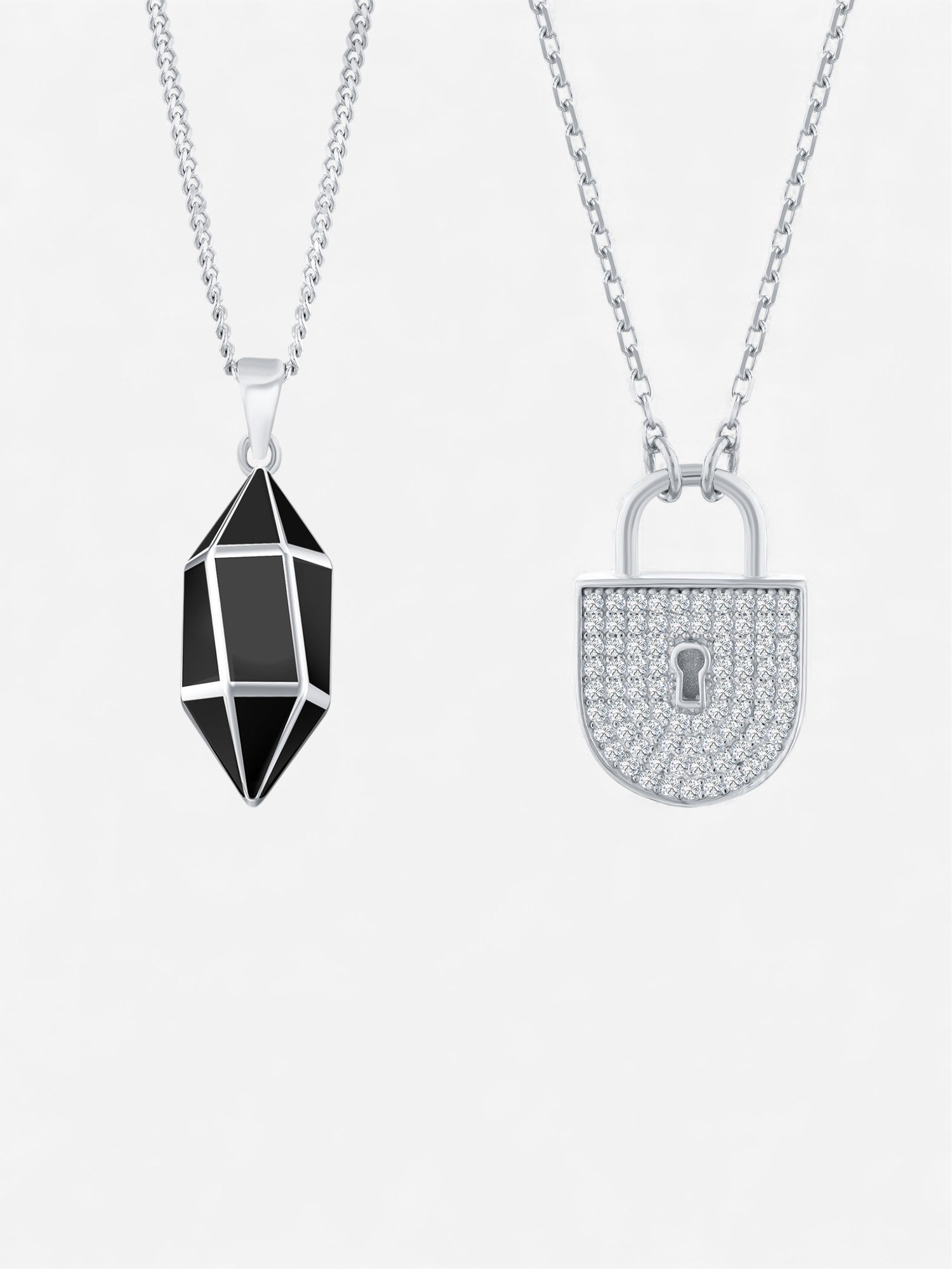 Vantablack + Taşlı Kilit Couple Zaman Kapsülü Kişi/2639 - Text To Next