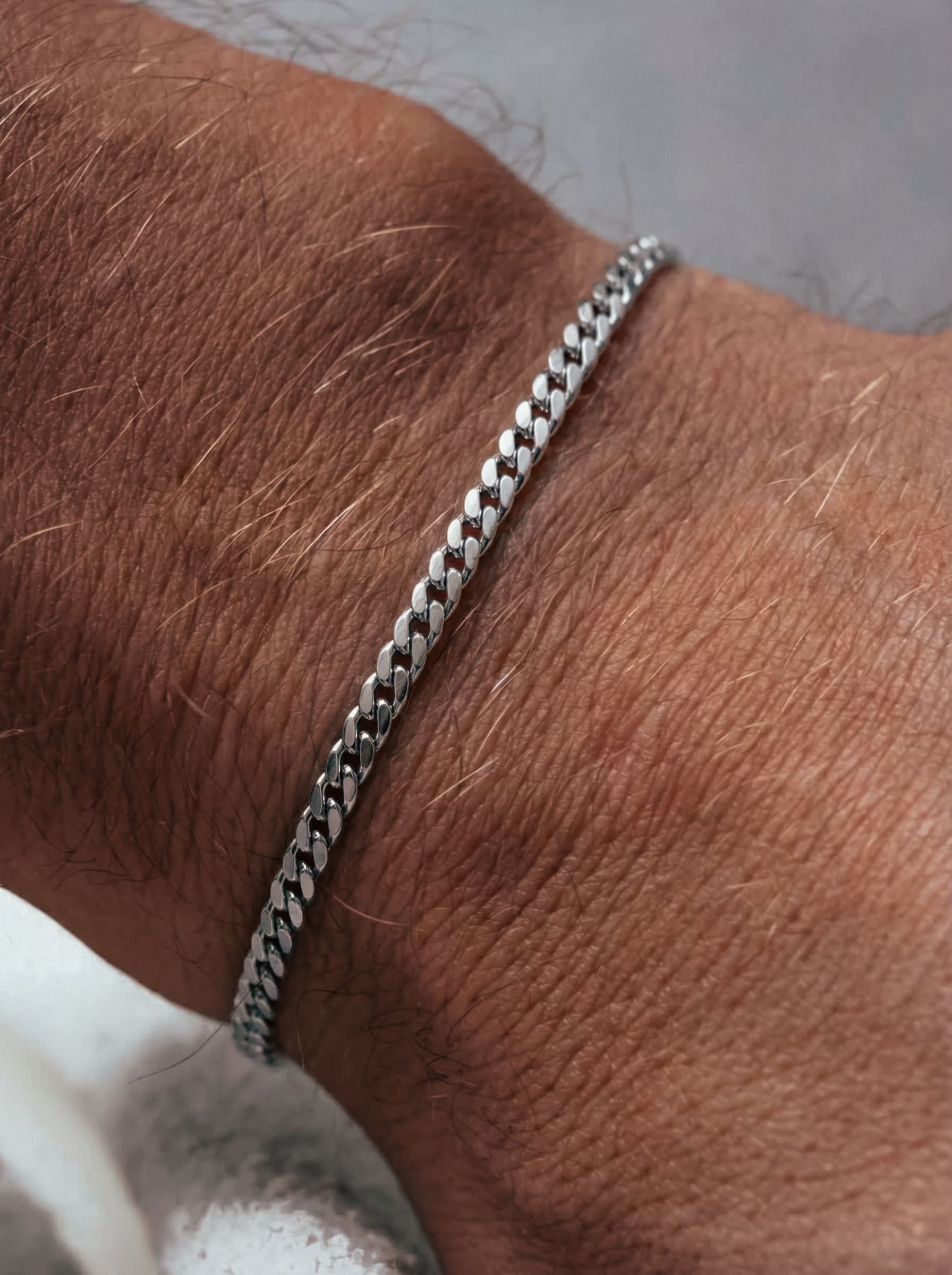 Noir Zaman Kapsülü Bileklik (316L Paslanmaz Çelik) Couple - Text To Next