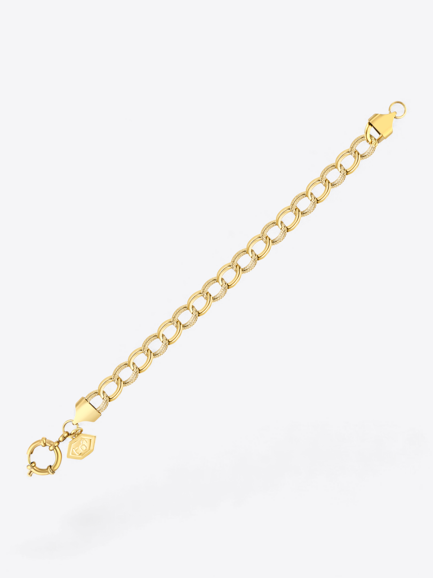 Vera Zaman Kapsülü Bileklik (316L Paslanmaz Çelik) Gold