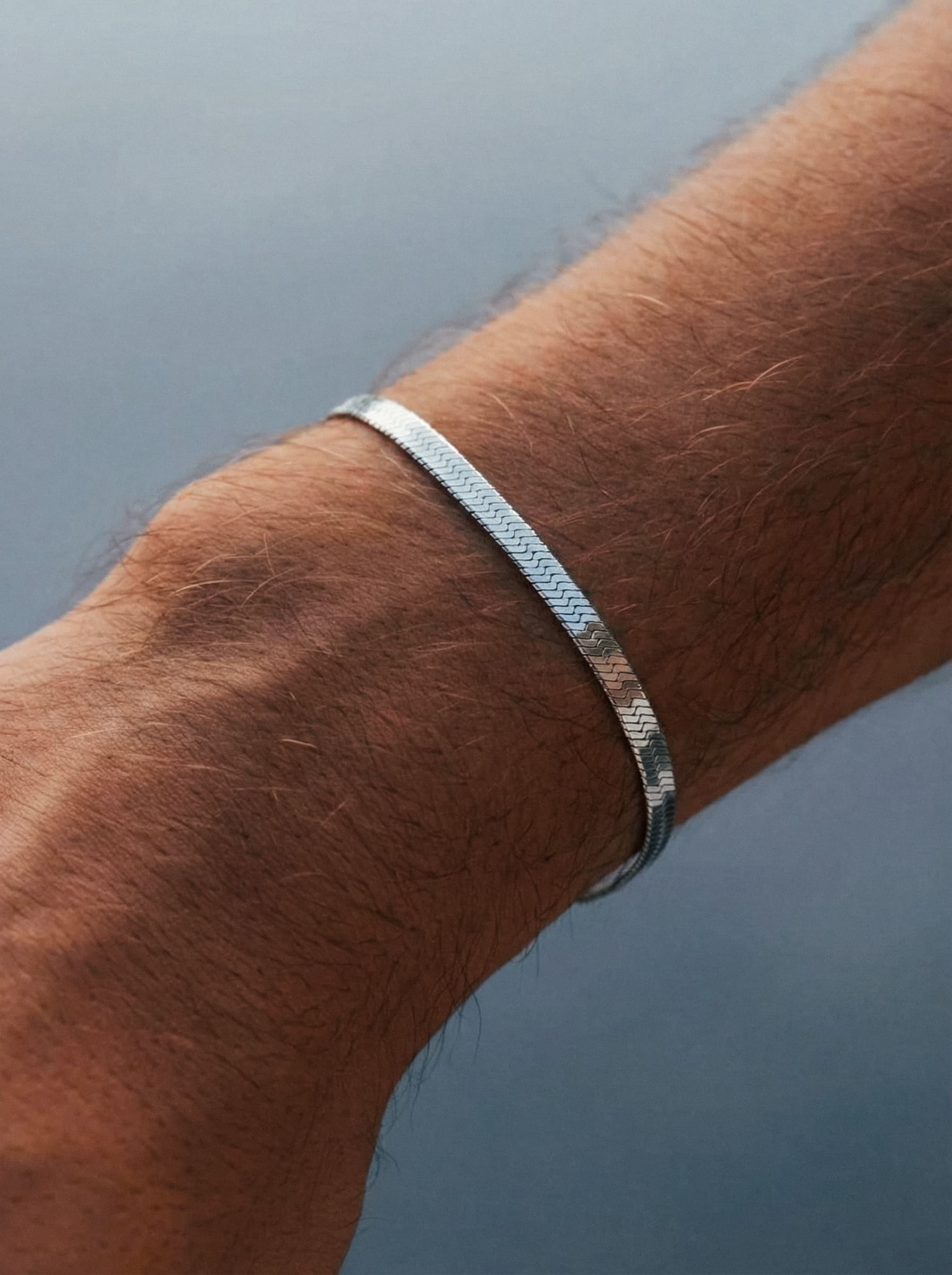 Auron Zaman Kapsülü Bileklik (316L Paslanmaz Çelik) Couple - Text To Next