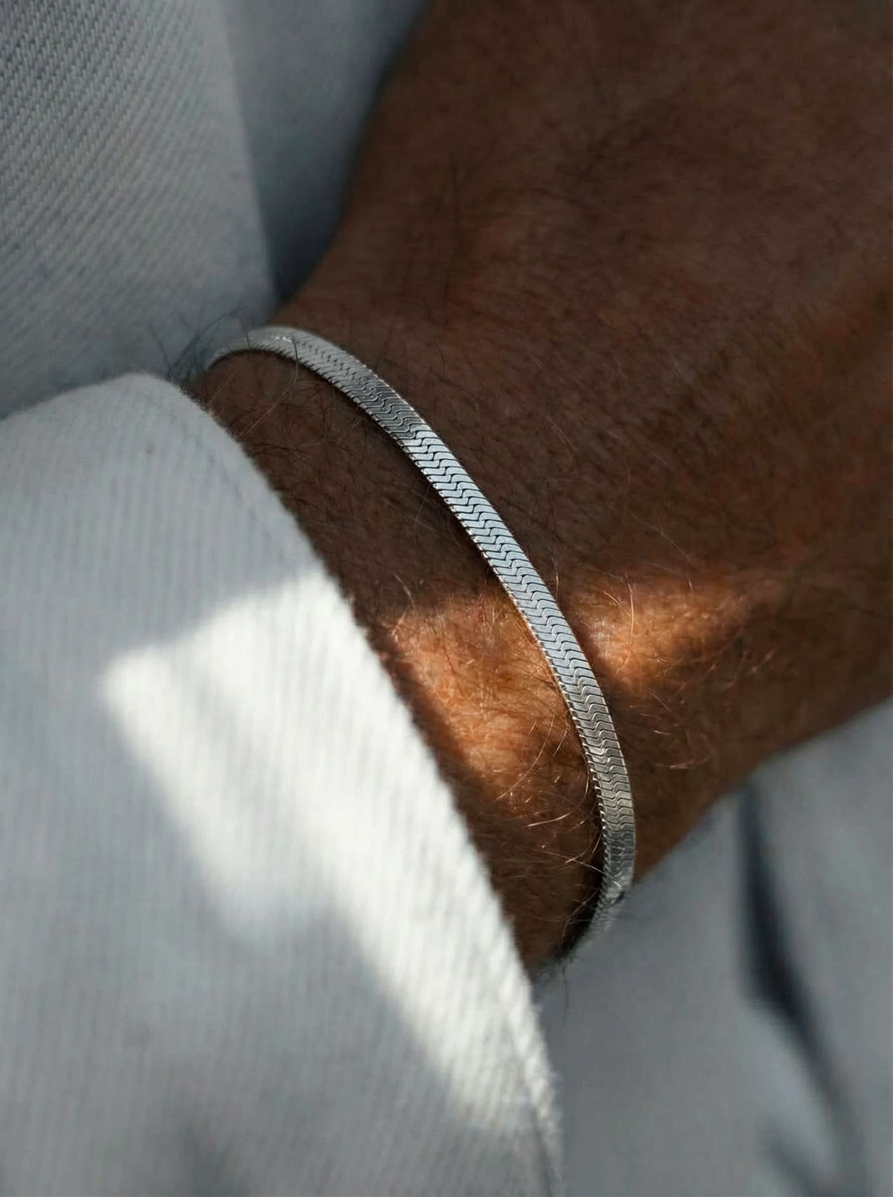 Auron Zaman Kapsülü Bileklik (316L Paslanmaz Çelik) - Text To Next