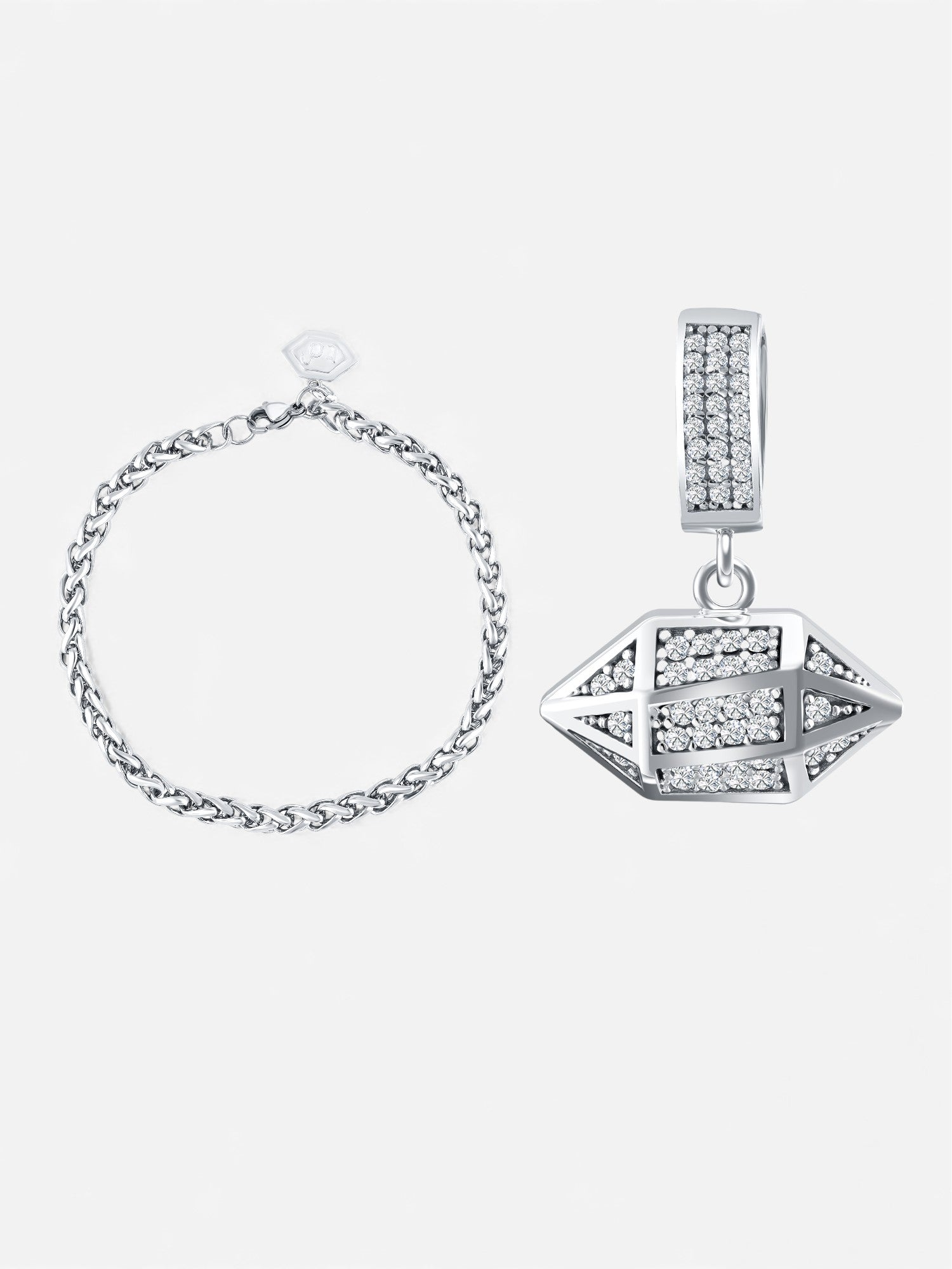 Luna + Infinity Charm Couple Zaman Kapsülü Kişi/2279 - Text To Next