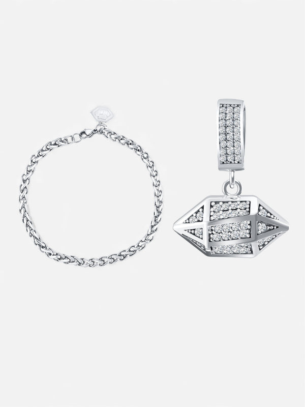 Luna + Infinity Charm Couple Zaman Kapsülü Kişi/2279 - Text To Next