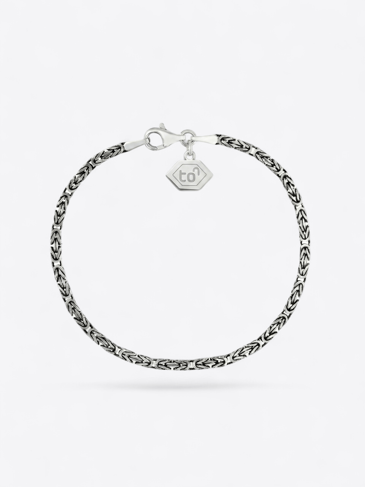 Kral Zaman Kapsülü Bileklik (925 Ayar Gümüş) Couple - Text To Next