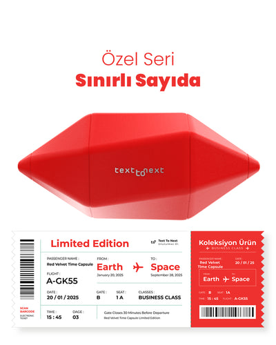 Red Velvet Limited Edition Klasik Zaman Kapsülü