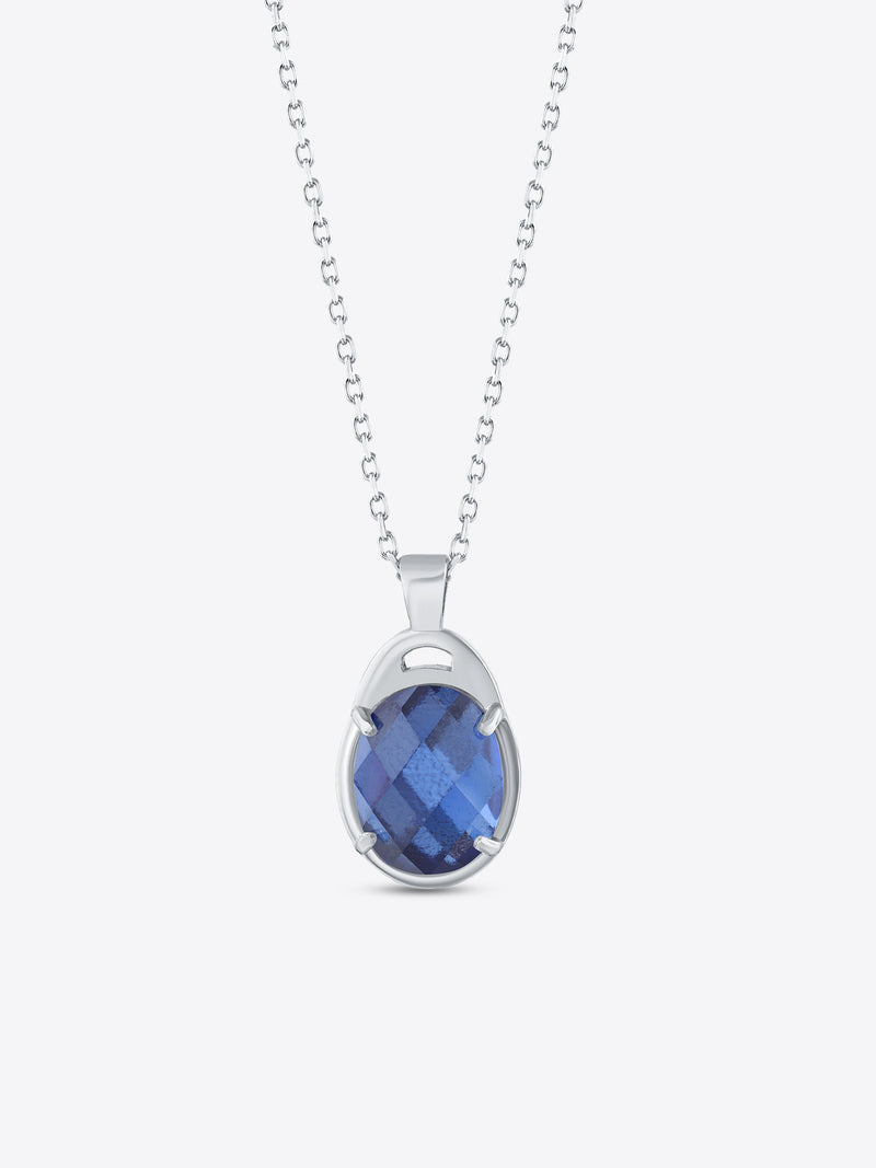 Zaman Kapsülü Kolye Classic Ocean Blue - Text To Next