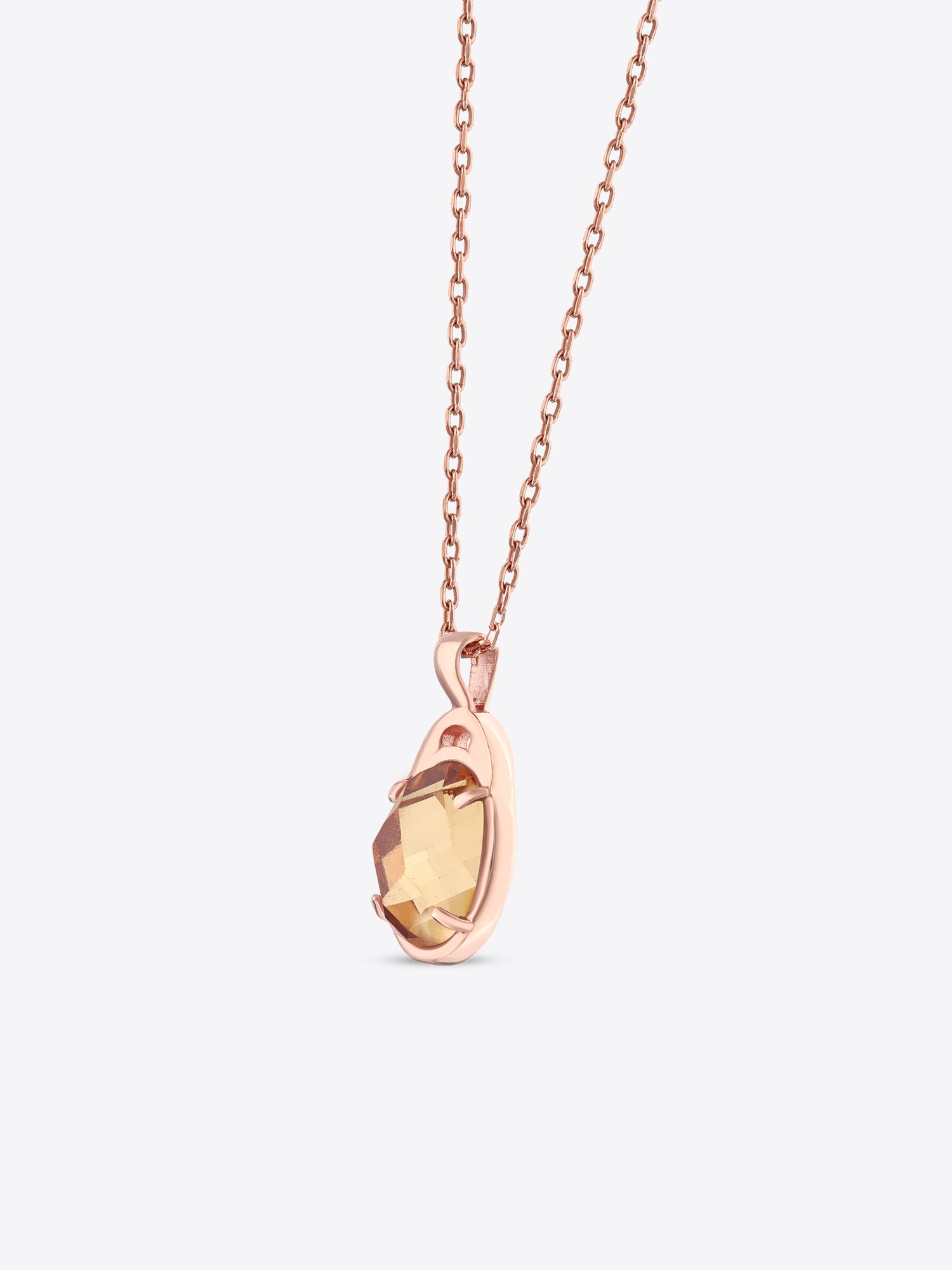 Klasik Zaman Kapsülü Kolye Classical Rose