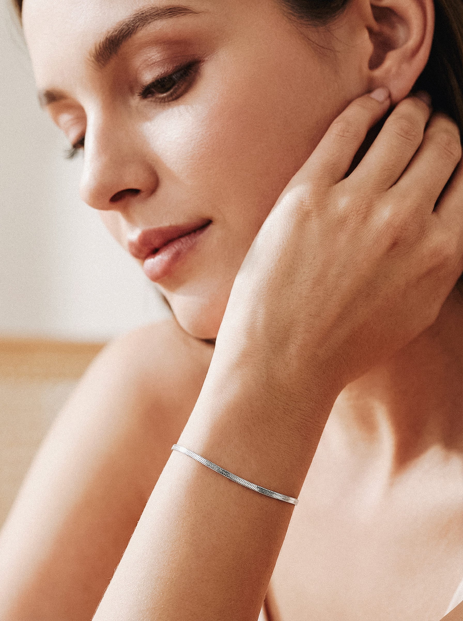 Santorin Zaman Kapsülü Bileklik (316L Paslanmaz Çelik) - Text To Next